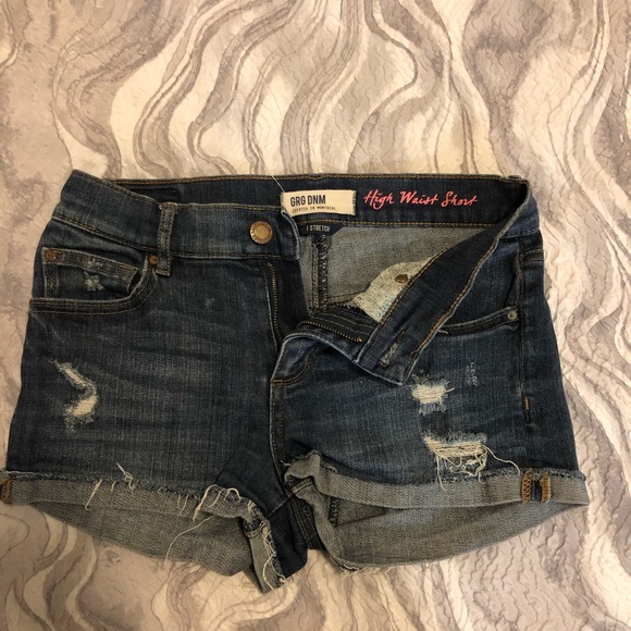 Garage high waist shorts - Picture 1 of 3